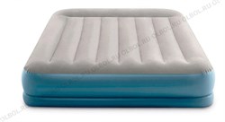 Двуспальная надувная кровать Intex 64118 с насосом 220В (152х203х30) - фото 181301