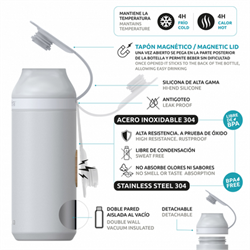Термобутылка Quokka Синестезия 430 мл (40206) - фото 181520 Термобутылка Quokka Синестезия 430 мл (40206) - фото 181520