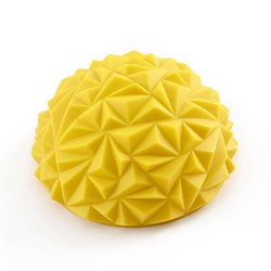 Полусфера массажная круглая надувная (желтая) (ПВХ) d-16,5см C33512-4 - фото 182643