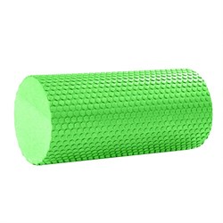 B31600-6 Ролик массажный для йоги (зеленый) 30х15см. - фото 182667