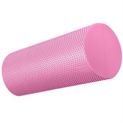 E39103-4 Ролик для йоги полумягкий Профи 30x15cm (розовый) (ЭВА) - фото 182726