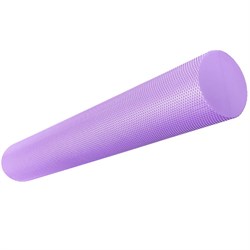 E39106-3 Ролик для йоги полумягкий Профи 90x15cm (фиолетовый) (ЭВА) - фото 182730
