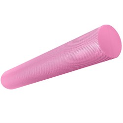 E39106-4 Ролик для йоги полумягкий Профи 90x15cm (розовый) (ЭВА) - фото 182731