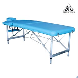 Массажный стол DFC NIRVANA, Elegant LUXE, 186х70х4 см, алюм. ножки, цвет св.голубой (Lt.Blue),  TS2010_Bu - фото 183020