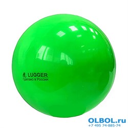Мяч для художественной гимнастики однотонный, d=15 см (зеленый) - фото 183331