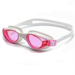 Очки для плавания взрослые (бело/розовые) E36865-2 - фото 185056