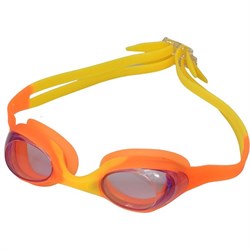 Очки для плавания юниорские (желто/оранжевые) E36866-11 - фото 185066