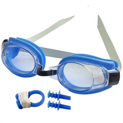 Очки для плавания юниорские (синие) E36870-1 - фото 185069