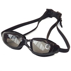 Очки для плавания взрослые (черные) E36871-8 - фото 185088