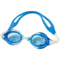 Очки для плавания (бело/голубые) E36884 - фото 185098