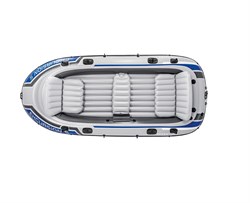 Надувная лодка Intex 68325 5-ти местная Excursion 5 Set + насос и весла - фото 185746