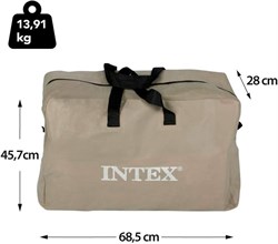 Лодка / байдарка надувная  двухместная  Intex 68307 EXPLORER K2  + насос и весла - фото 185799