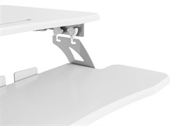 Стол для ноутбука Cactus VM-FDS109 столешница МДФ белый 73x50x108см (CS-FDS109WWT) - фото 186251