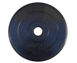 Диск обрезиненный BARBELL ATLET 25 кг / диаметр 51 мм - фото 187439