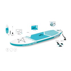 Intex 68241 Доска надувная / SUP-доска для плавания с насосом и веслом (244х76х13см) - фото 187618