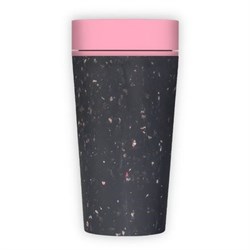 Стакан circular&co 355 мл черный и хихикающий розовый (bgp-12oz) - фото 187878