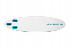 Sup-доска для плавания 68242 "Aqua Quest 320" 320x81x15см, насос, весло, лиш, сумка - фото 188157