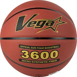 Мяч баскетбольный VEGA 3600, OBU-718, FIBA, р.7 - фото 188299
