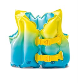 Жилет для плавания детский надувной Intex Голубая лагуна 59663 41 x 30 см (3-5 лет) - фото 188384