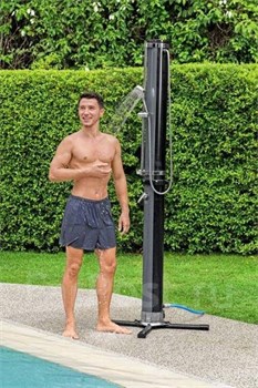 Солнечная душевая стойка SolarFlow , вместимость 20 литров Bestway 58695 - фото 189002 Солнечная душевая стойка SolarFlow , вместимость 20 литров Bestway 58695 - фото 189002