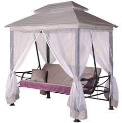 Беседка-качели Алания  (труба 50мм) (219х148х245см) - фото 189780 Беседка-качели Алания  (труба 50мм) (219х148х245см) - фото 189780