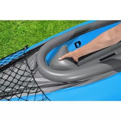 BestWay 65131 / Надувная байдарка Champion-X2 двухместная 331х88 см + насос и весла - фото 189935