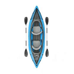 BestWay 65131 / Надувная байдарка Champion-X2 двухместная 331х88 см + насос и весла - фото 189945