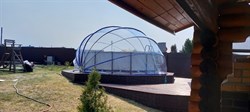 Круглый павильон Pool tent  размер d 500 см / размер бассейна до 3,7 метров - фото 190046