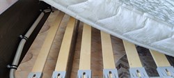Премиальная раскладушка МИЛЛЕНИУМ с матрасом + изголовье (205x90x40см) / ВЕНГЕ - фото 190483