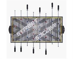 Игровой стол - футбол DFC CONCRETE ROOTS SB-ST-1480 / 117 х 58 см - фото 190605