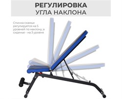 Скамья силовая универсальная DFC Pro Fitness D848 - фото 191025