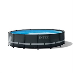 Intex 26326 / Каркасные бассейны Ultra XTR Frame / 488х122 / + песочн.фил, лестница, тент, подстилка - фото 192997 Intex 26326 / Каркасные бассейны Ultra XTR Frame / 488х122 / + песочн.фил, лестница, тент, подстилка - фото 192997