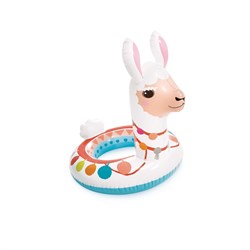 Надувной круг для плавания Лама Intex / 3-6 лет / 86х58 см - фото 193278