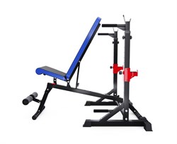 Скамья для жима со стойками DFC Pro Fitness  JD0784 - фото 193452