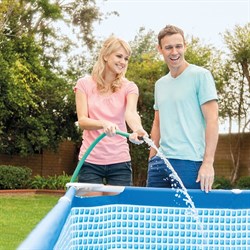 Intex 28271 / Прямоугольный каркасный бассейн / 260х160х65 см - фото 194700