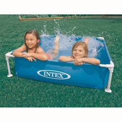 Квадратный каркасный бассейн Intex 57173 (122х122х30 см) - фото 194795