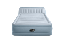 Надувная двуспальная кровать Intex 64450со спинкой, вст. насос 220v (152Х236Х86) - фото 194804