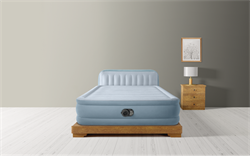 Надувная двуспальная кровать Intex 64450со спинкой, вст. насос 220v (152Х236Х86) - фото 194806