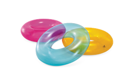 Надувной круг Intex Прозрачный Intex 59260  (76см) от 8 лет - фото 194922