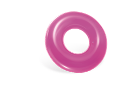 Надувной круг Intex Прозрачный Intex 59260  (76см) от 8 лет - фото 194927