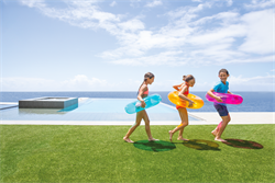 Надувной круг Intex Прозрачный Intex 59260  (76см) от 8 лет - фото 194928