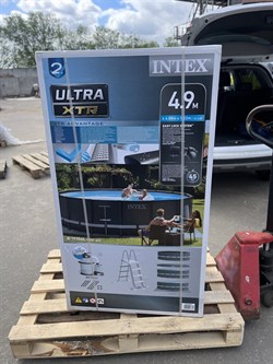 Intex 26326 / Каркасные бассейны Ultra XTR Frame / 488х122 / + песочн.фил, лестница, тент, подстилка - фото 194961 Intex 26326 / Каркасные бассейны Ultra XTR Frame / 488х122 / + песочн.фил, лестница, тент, подстилка - фото 194961