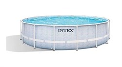 Чаша для каркасного бассейна Intex Chevron Prism Frame 488 х 122 см / 13328 / Intex 26746 - фото 194969