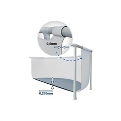 Intex  26702 / Каркасный бассейн Prism Frame / 305х76 см  + фильтр-насос - фото 195070