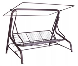 Качели садовые Корфу шоколад (труба 63,5 мм) (227х130х175см) Цвет 526 - фото 195102 Качели садовые Корфу шоколад (труба 63,5 мм) (227х130х175см) Цвет 526 - фото 195102