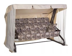 Качели садовые Корфу шоколад (труба 63,5 мм) (227х130х175см) Цвет 526 - фото 195103 Качели садовые Корфу шоколад (труба 63,5 мм) (227х130х175см) Цвет 526 - фото 195103