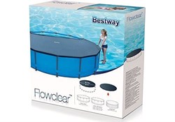 Тент для бассейна каркасного круглого 427 см Bestway 58248 - фото 195184