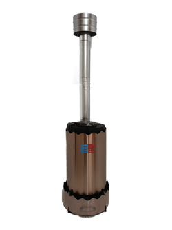 Водонагреватель для бассейна Termopool / Термопул Volcano Pro 30 Bronze (мощность 35 кВт., спираль 25 метров, 16 витков, 88кг) - фото 195242