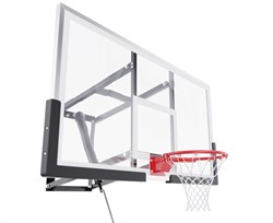 Баскетбольный щит DFC со съёмным регулятором высоты, стекло 8 мм, 152 х 80 см / TG8MM152 - фото 195648