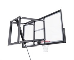Баскетбольный щит DFC со съёмным регулятором высоты, стекло 8 мм, 152 х 80 см / TG8MM152 - фото 195649
